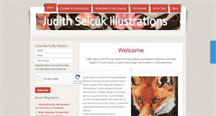 Desktop Screenshot of judithselcukillustrations.com